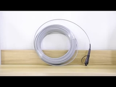 रोल इनडोर आउटडोर ड्रॉप फाइबर केबल के साथ एससी एपीसी पैच कॉर्ड स्व-समर्थन