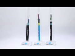 स्ट्रेन्डेड लोअर ट्यूब एयर माइक्रो ब्लो केबल पीई जैकेट G652D Gcyfy