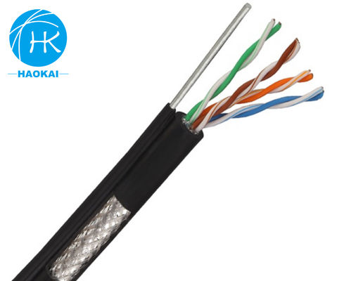 सीसीए इनडोर लैन नेटवर्क केबल SFTP CAT5E इको फ्रेंडली पीवीसी जैकेट
